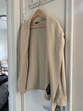 Jacob Cream Textured Knit Sweater